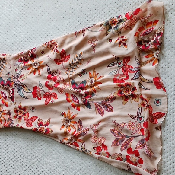 Sanctuary - Jolynn Wrap Midi Dress in Desert Floral Size 4 - Picture 9 of 14